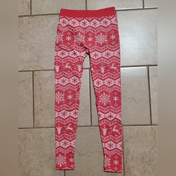 2 pair  Christmas Leggings - Picture 2 of 7